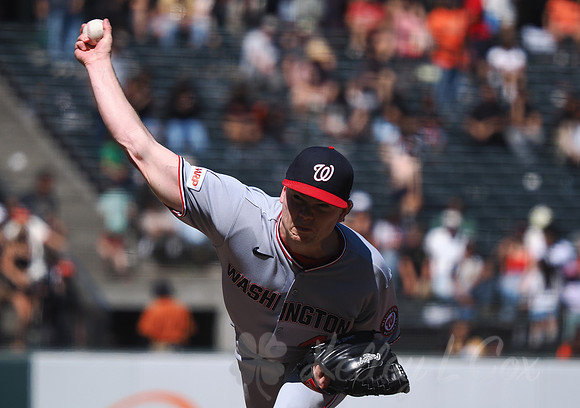 MLB: Washington Nationals at San Francisco Giants