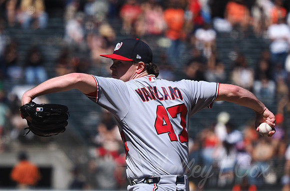 MLB: Washington Nationals at San Francisco Giants