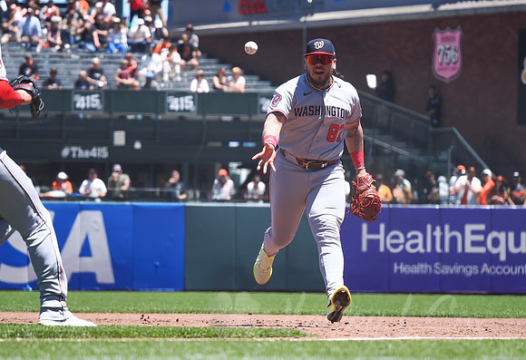 MLB: Washington Nationals at San Francisco Giants