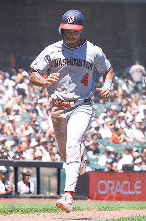MLB: Washington Nationals at San Francisco Giants
