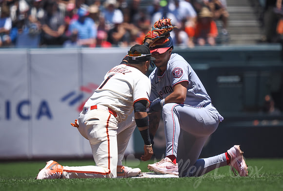 MLB: Washington Nationals at San Francisco Giants