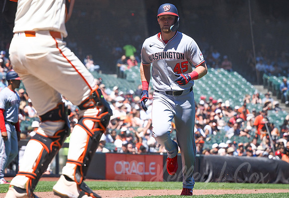 MLB: Washington Nationals at San Francisco Giants