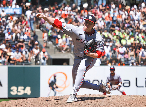 MLB: Washington Nationals at San Francisco Giants
