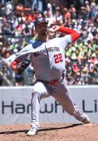 MLB: Washington Nationals at San Francisco Giants