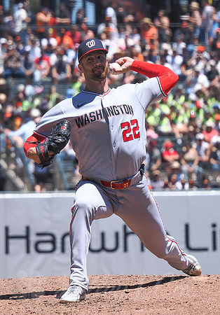 MLB: Washington Nationals at San Francisco Giants