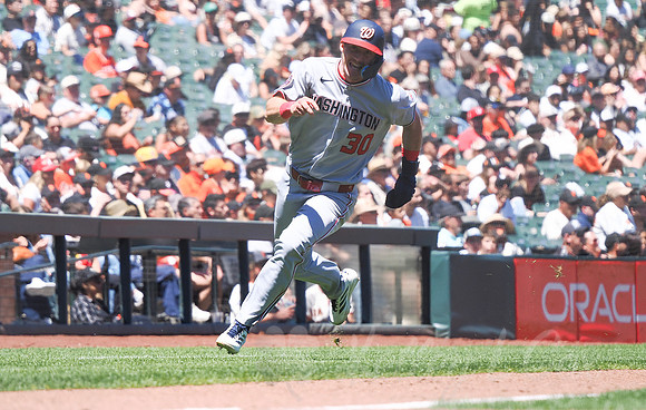 MLB: Washington Nationals at San Francisco Giants
