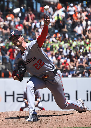 MLB: Washington Nationals at San Francisco Giants
