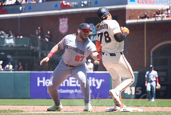MLB: Washington Nationals at San Francisco Giants