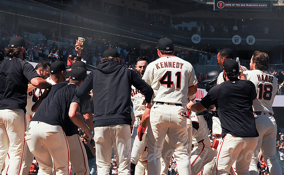 MLB: Washington Nationals at San Francisco Giants