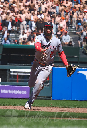 MLB: Washington Nationals at San Francisco Giants