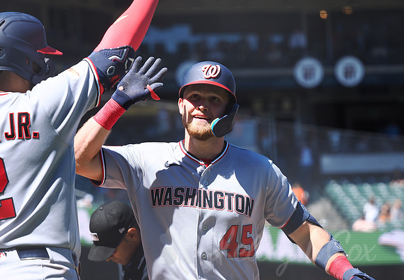 MLB: Washington Nationals at San Francisco Giants