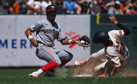 MLB: Washington Nationals at San Francisco Giants