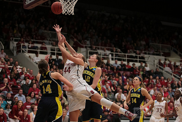 NCAA Womens Basketball: Stanford vs Michigan