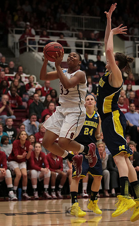 NCAA Womens Basketball: Stanford vs Michigan