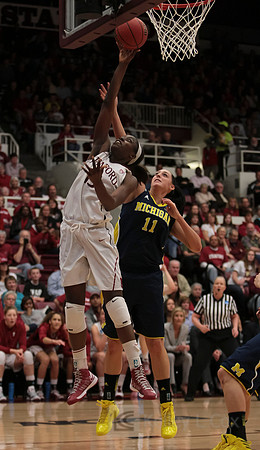 NCAA Womens Basketball: Stanford vs Michigan