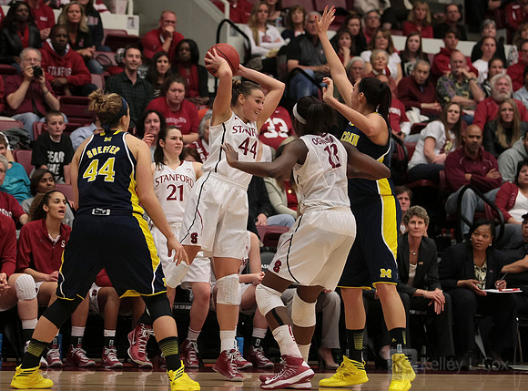 NCAA Womens Basketball: Stanford vs Michigan