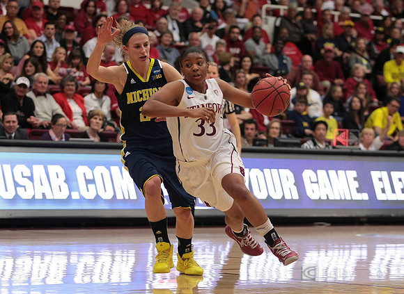 NCAA Womens Basketball: Stanford vs Michigan