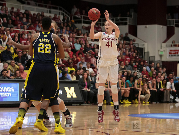 NCAA Womens Basketball: Stanford vs Michigan