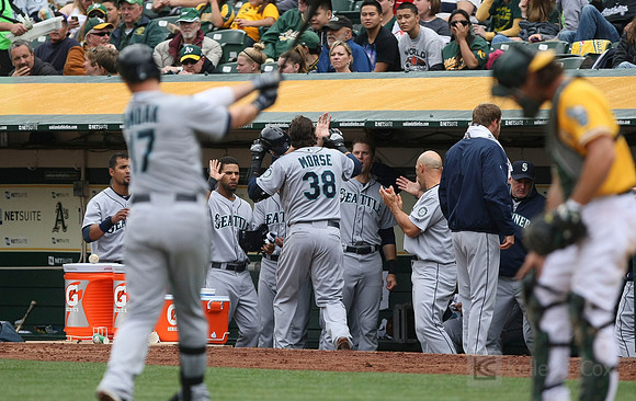 MLB: Seattle Mariners at Oakland Athletics