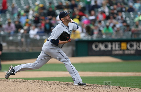 MLB: Seattle Mariners at Oakland Athletics