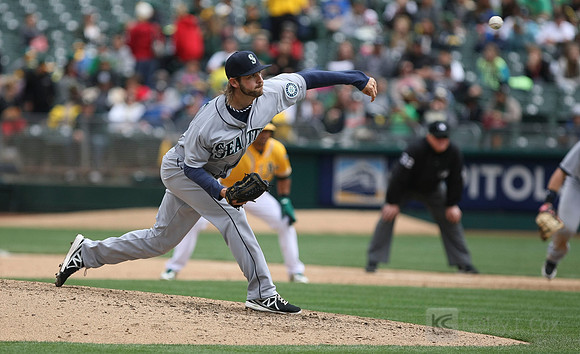 MLB: Seattle Mariners at Oakland Athletics
