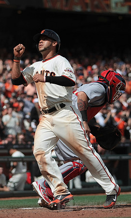 MLB: St. Louis Cardinals at San Francisco Giants