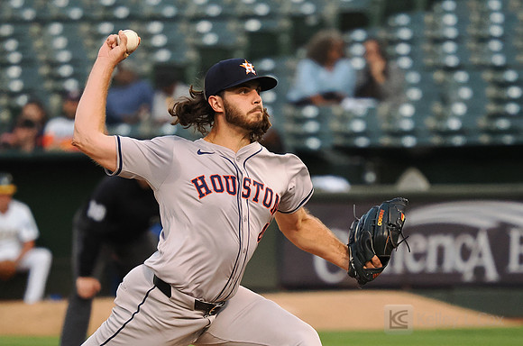 MLB: Houston Astros at Oakland Athletics
