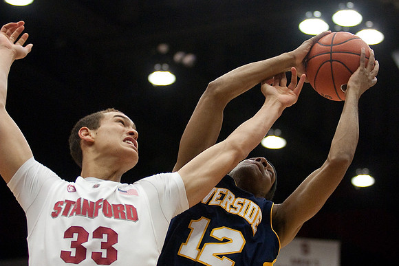 NCAA MEN'S BASKETBALL 2010 - Dec 12 - UC Riverside at Stanford