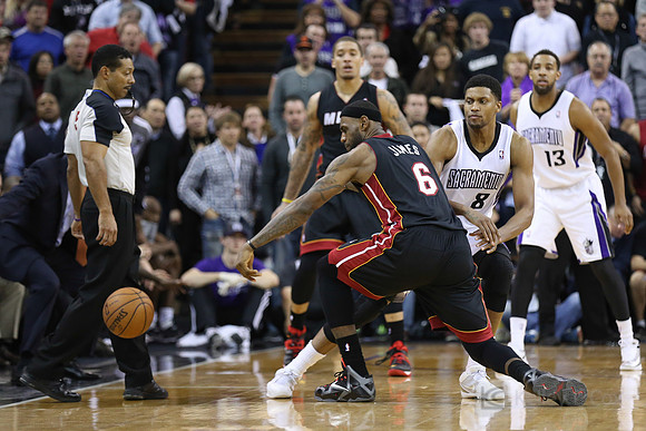 NBA: Miami Heat at Sacramento Kings
