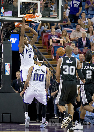 NBA: Preseason-San Antonio Spurs at Sacramento Kings