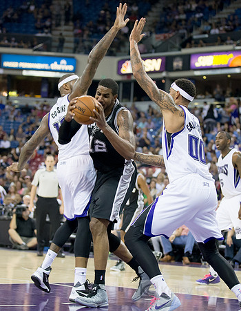 NBA: Preseason-San Antonio Spurs at Sacramento Kings
