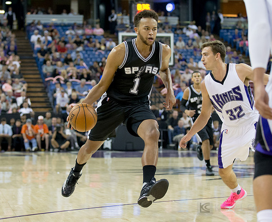 NBA: Preseason-San Antonio Spurs at Sacramento Kings