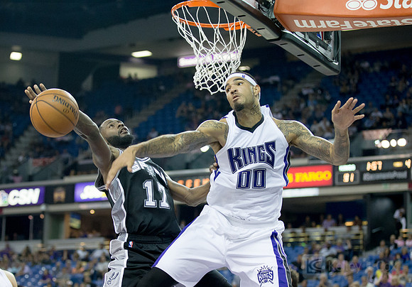 NBA: Preseason-San Antonio Spurs at Sacramento Kings