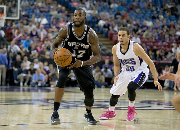 NBA: Preseason-San Antonio Spurs at Sacramento Kings