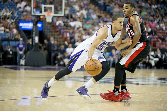 NBA: Preseason-Portland Trail Blazers at Sacramento Kings