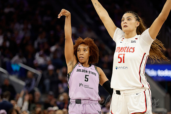 WNBA: Washington Mystics at Golden State Valkyries