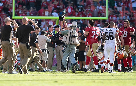 NFL: Browns at 49ers