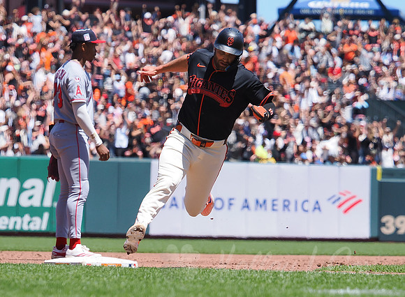 MLB: Los Angeles Angels at San Francisco Giants