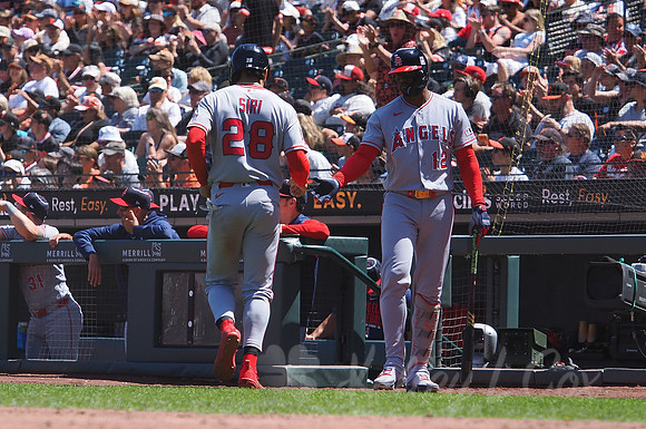 MLB: Los Angeles Angels at San Francisco Giants