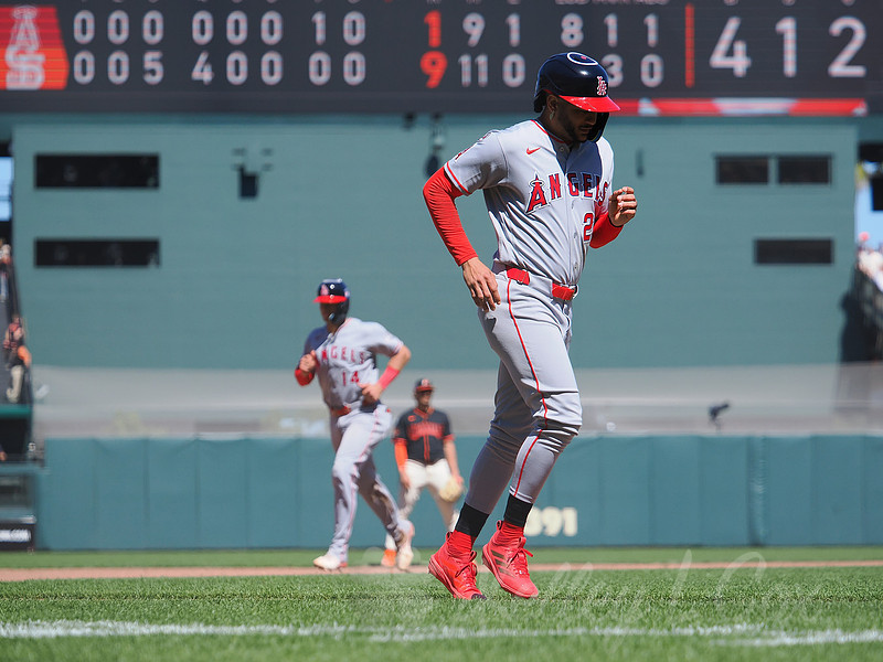 MLB: Los Angeles Angels at San Francisco Giants