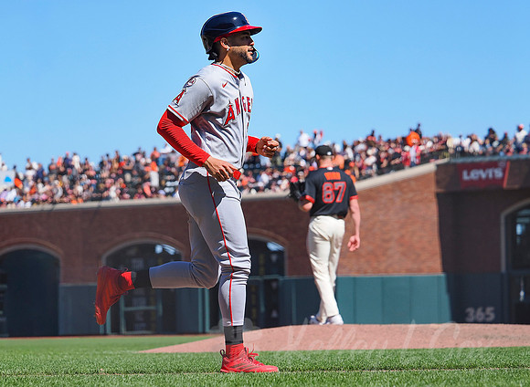 MLB: Los Angeles Angels at San Francisco Giants