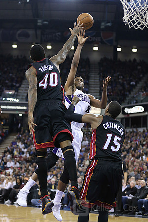 NBA: Miami Heat at Sacramento Kings