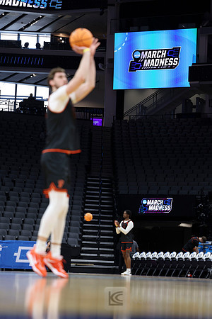 NCAA Basketball: NCAA Tournament First Round Sacramento Practice