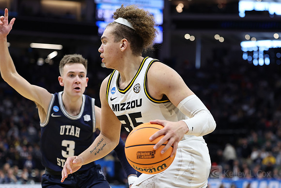 NCAA Basketball: NCAA Tournament First Round-Utah State vs Missouri
