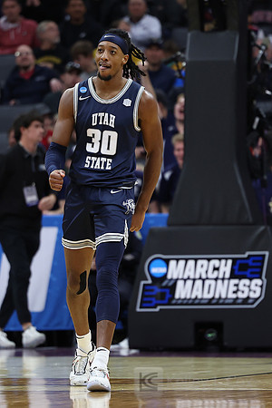 NCAA Basketball: NCAA Tournament First Round-Utah State vs Missouri