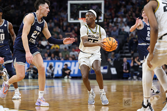 NCAA Basketball: NCAA Tournament First Round-Utah State vs Missouri