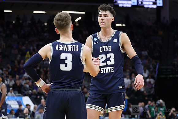 NCAA Basketball: NCAA Tournament First Round-Utah State vs Missouri