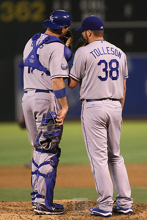 MLB: Los Angeles Dodgers at Oakland Athletics