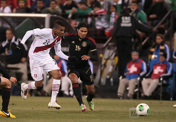 Soccer: Friendly-Mexico vs Peru