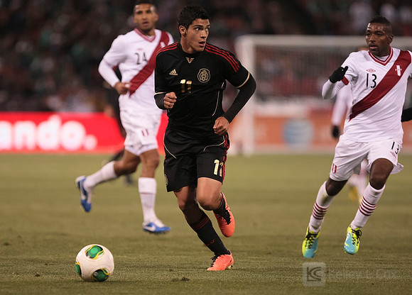 Soccer: Friendly-Mexico vs Peru